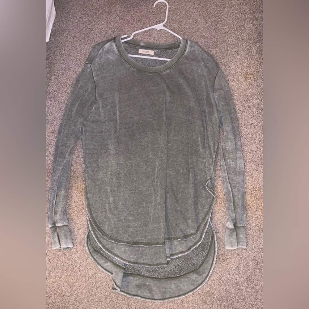 Ocean drive olive green oversize sweatshirt